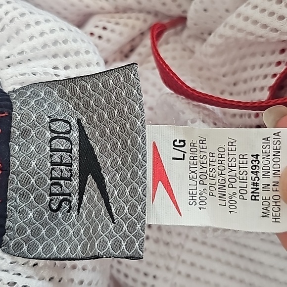 Speedo Swim Trunks Size L Red - Picture 4 of 4